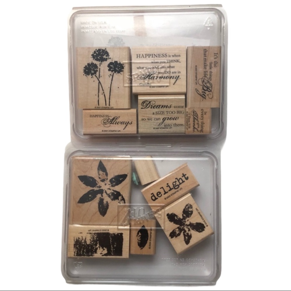 Stampin’ Up Stamp Sets Lot of 2